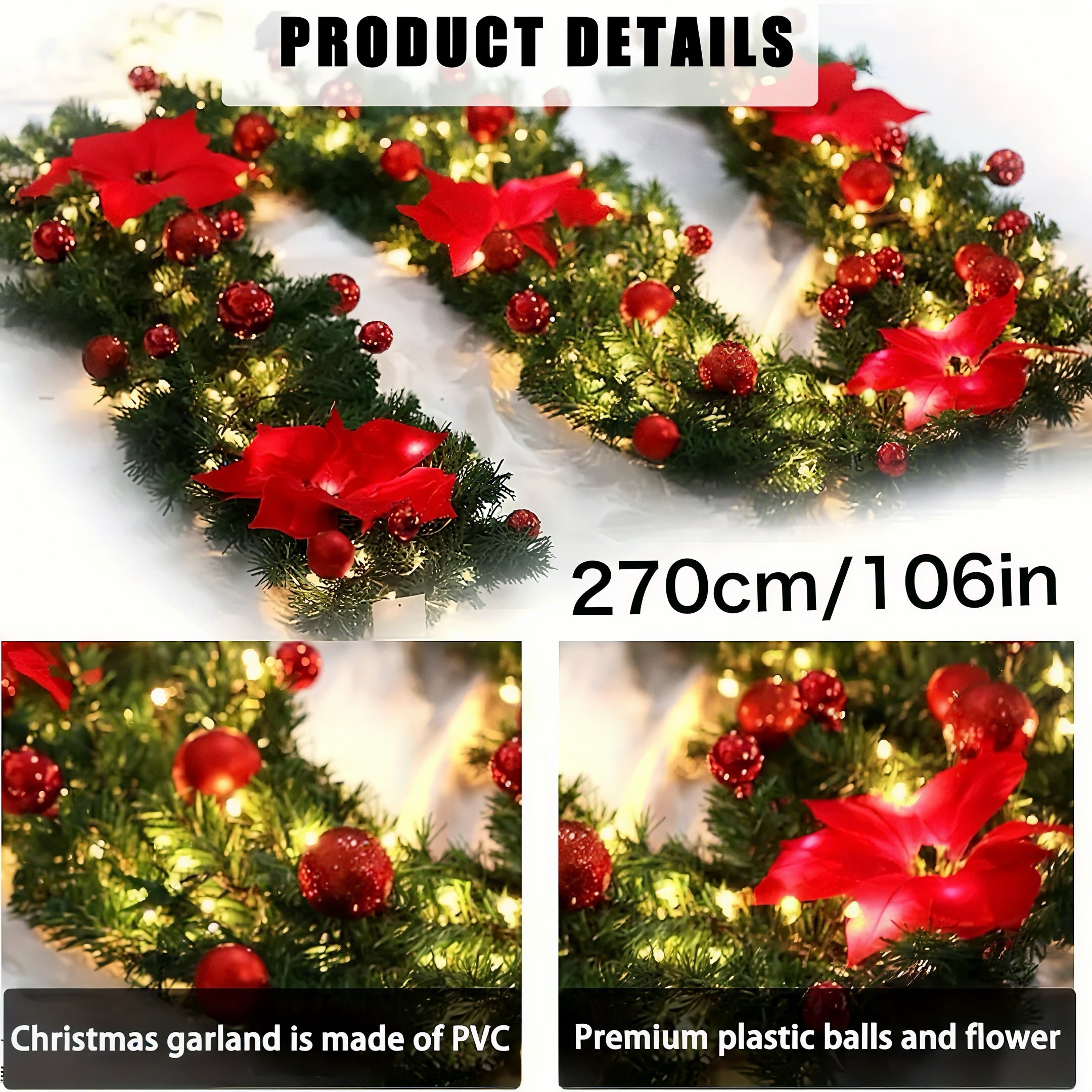 Zenora Christmas Decorative Wreath