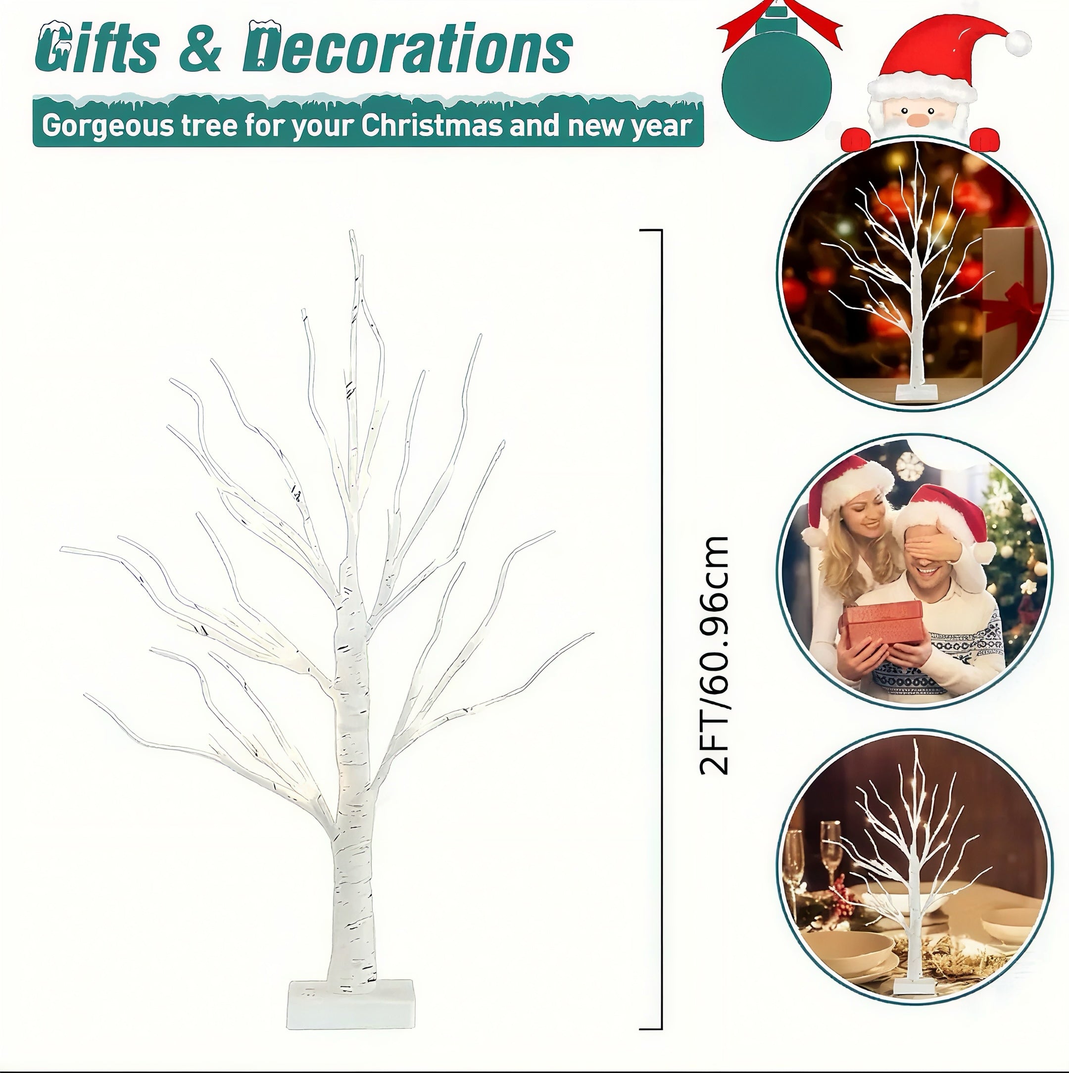 Zenora Artificial Birch Tree