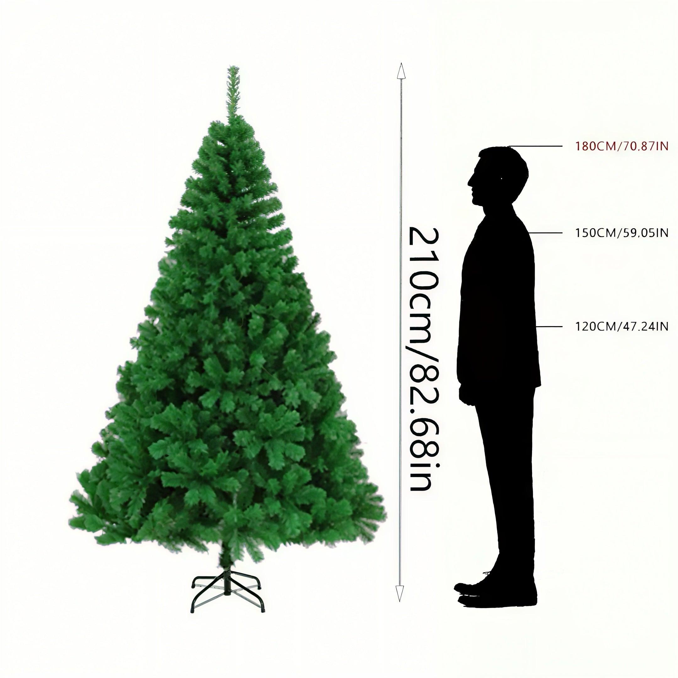 Zenora 1pc Large Artificial Christmas Tree