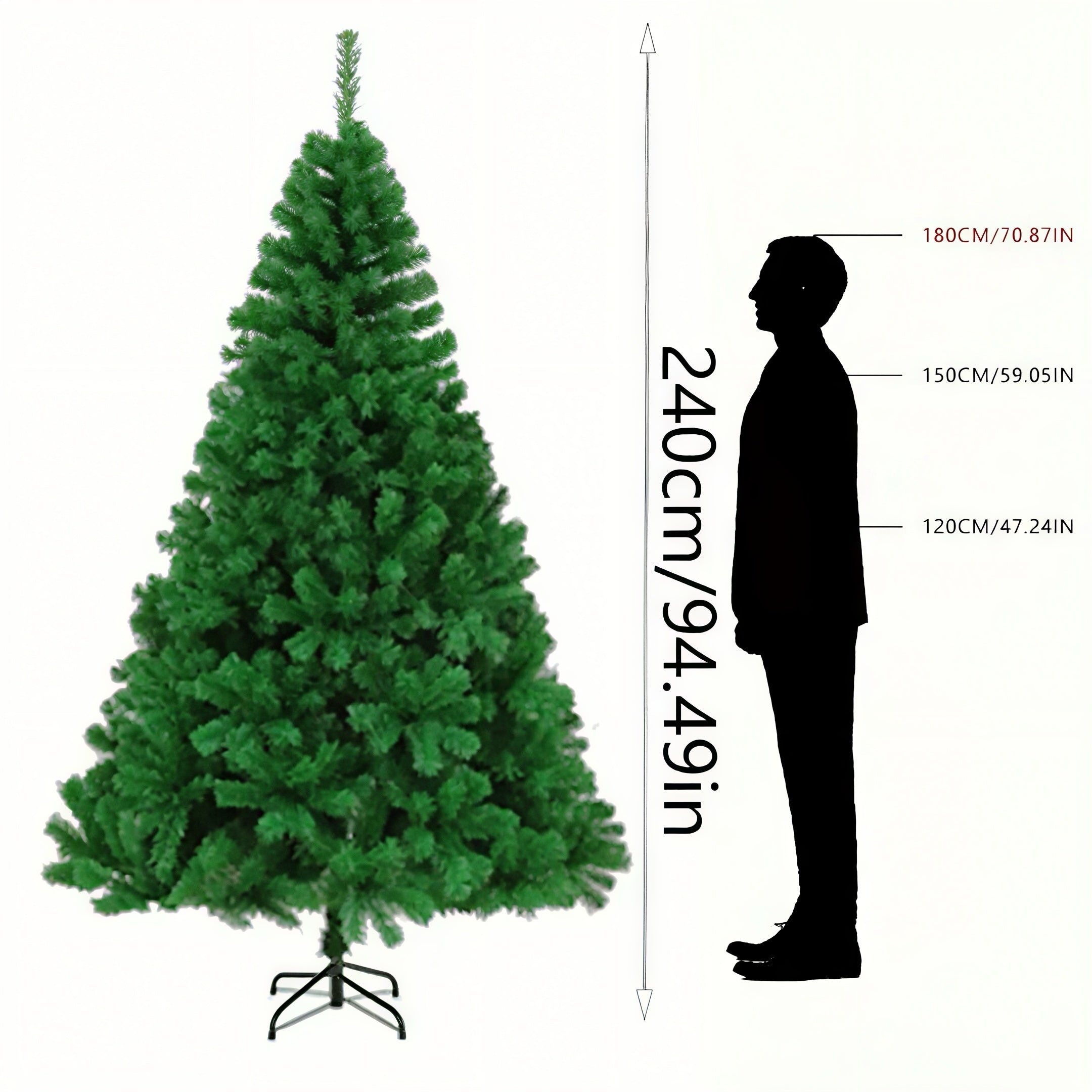 Zenora 1pc Large Artificial Christmas Tree