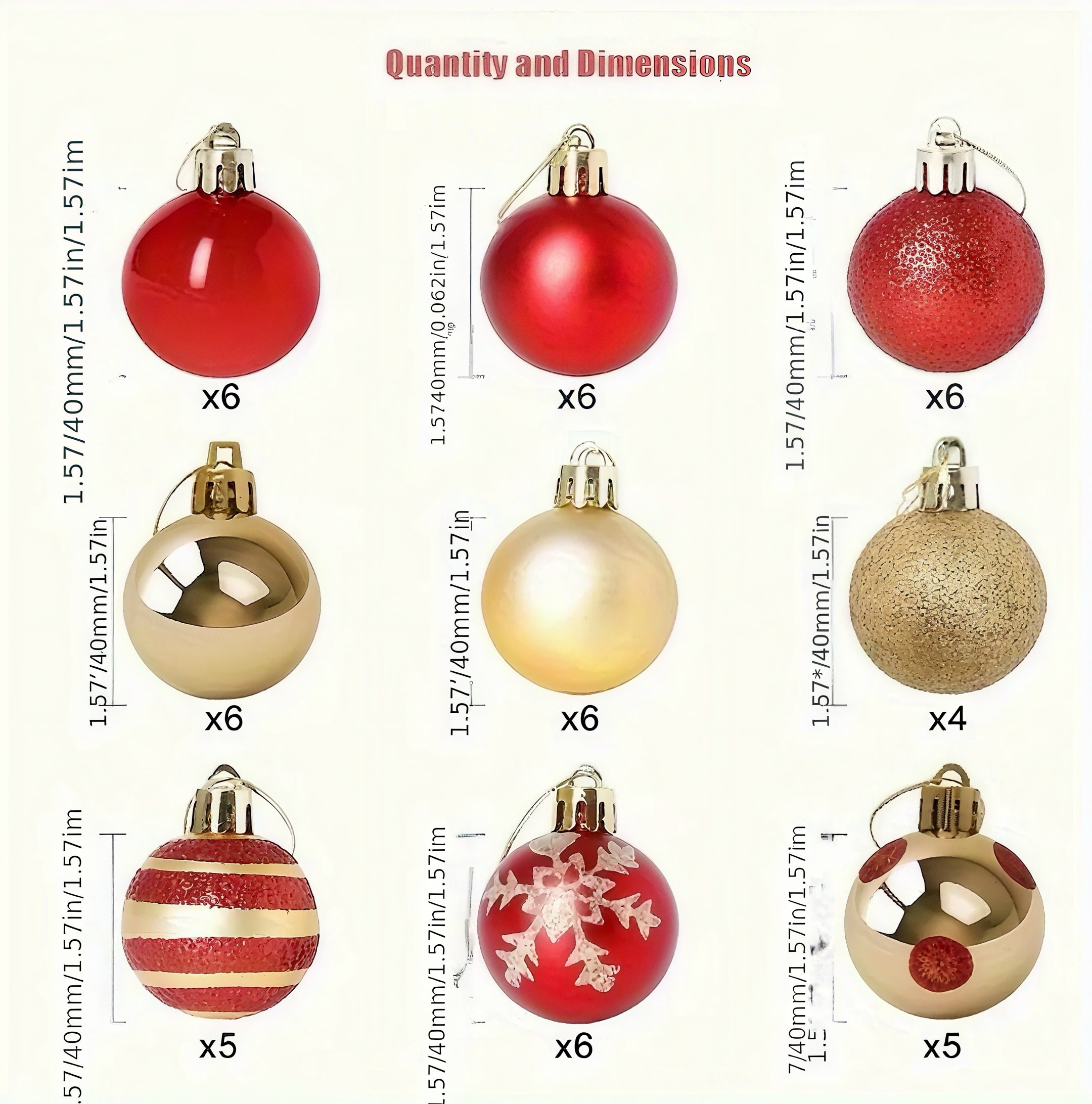 Zenora Festive Glow Ornament Set