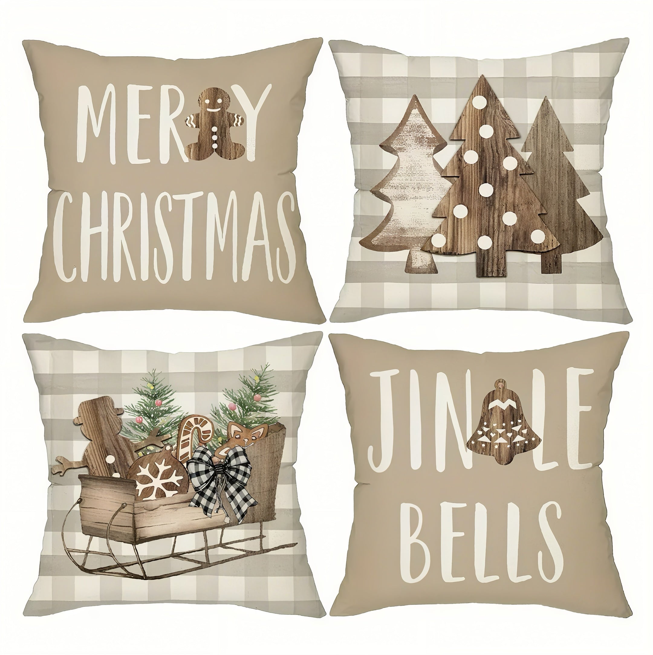 Zenora Cozy Noel Cushion Set