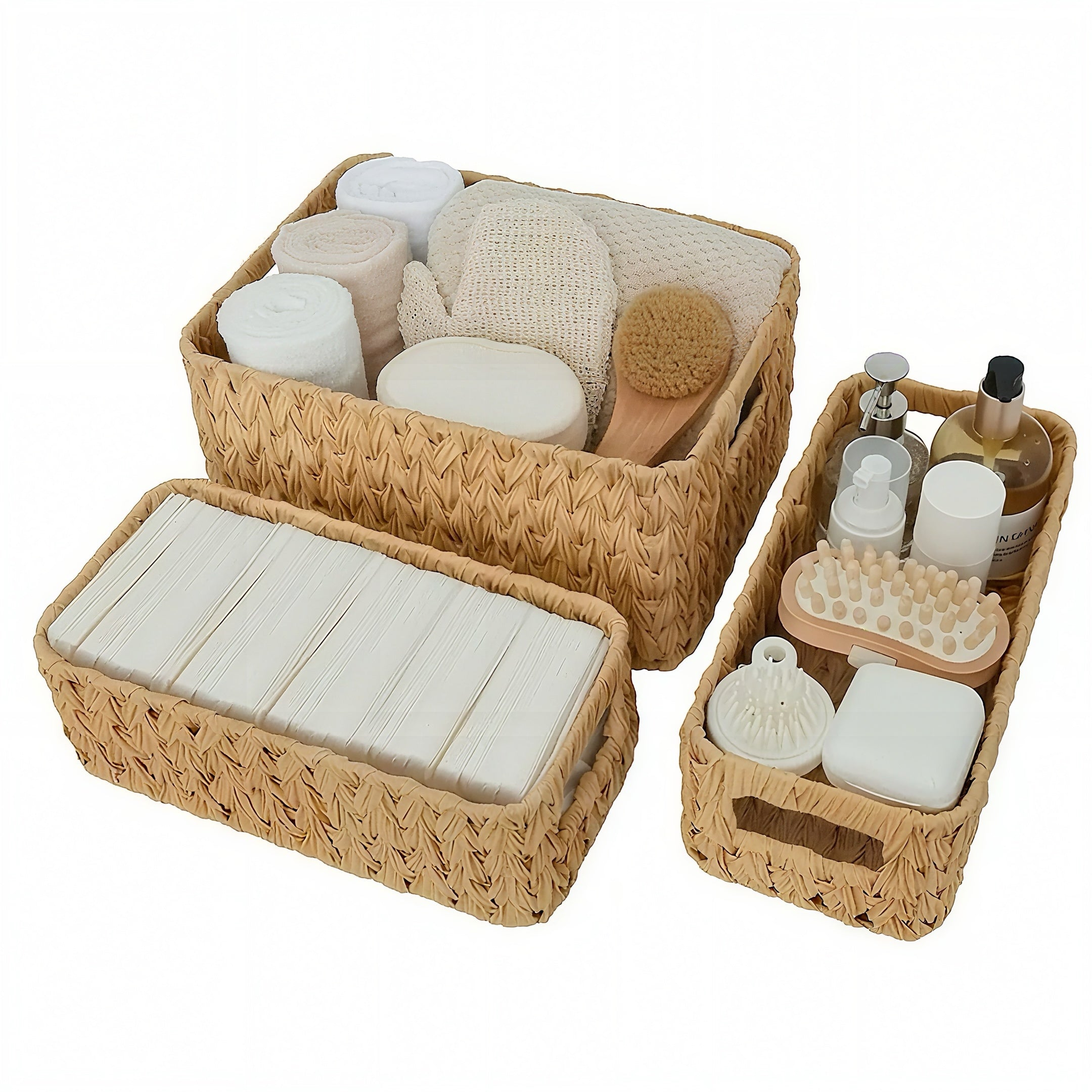 Zenora 3-Piece Woven Storage Basket Set