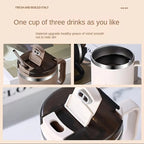 Zenora Stainless Steel Insulated Coffee Cup with Lid & Spoon