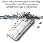 Zenora 3pcs Bamboo Lid Glass Food Storage Containers