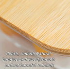 Zenora 3pcs Bamboo Lid Glass Food Storage Containers